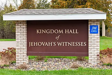 Jehovah's Witness sign